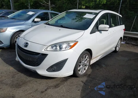 2014 Mazda Mazda5 Touring из США, поврежденный, VIN JM1CW2CL5E0169953